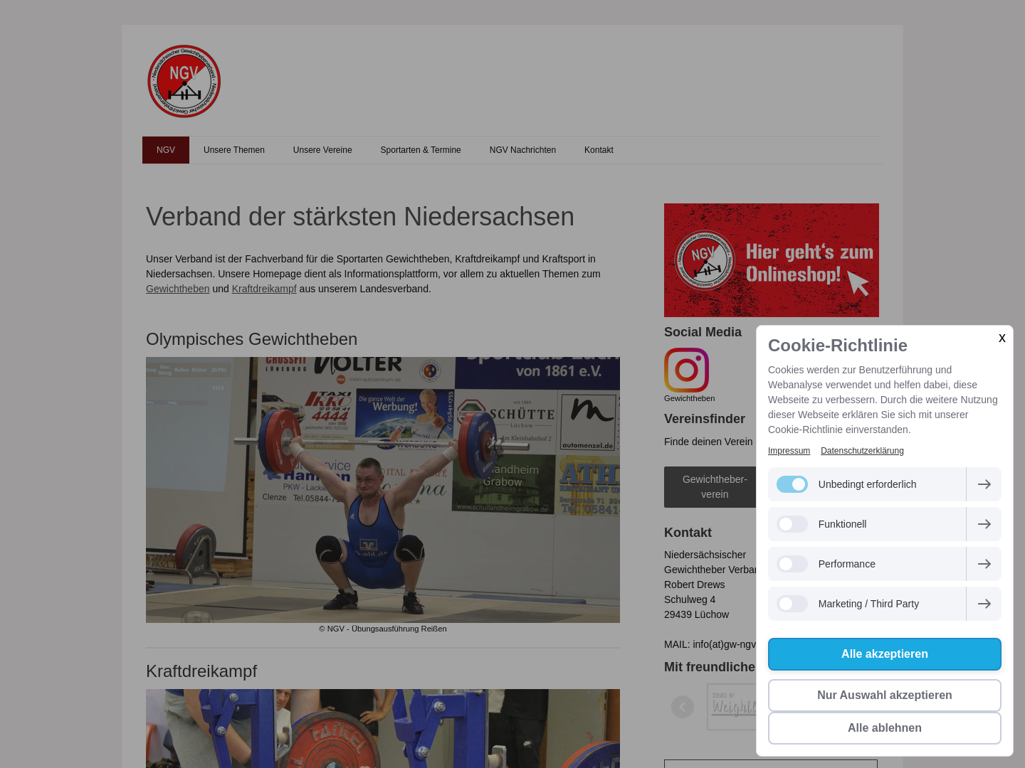 Niedersächsischer Gewichtheberverband (NGV)