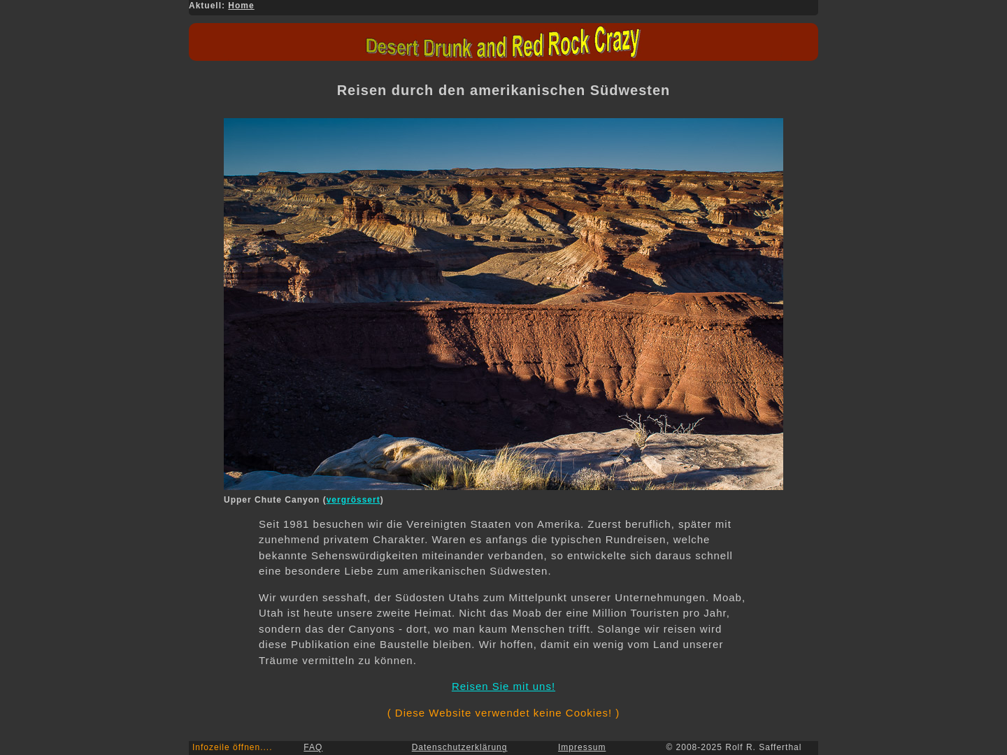 Desert Drunk and Red Rock Crazy [Rolf Safferthal]