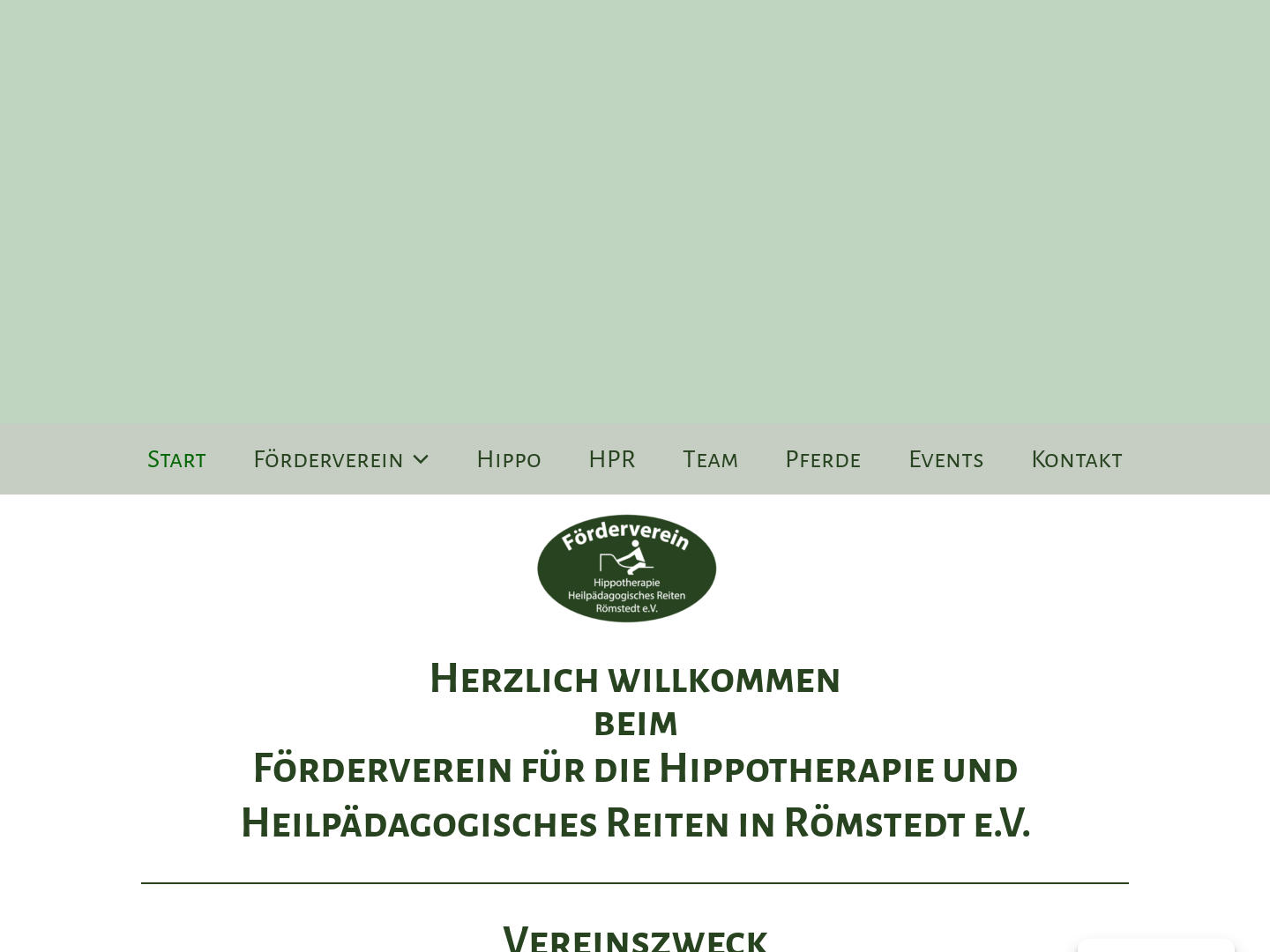 Förderverein der Hippotherapie in Römstedt e.V.