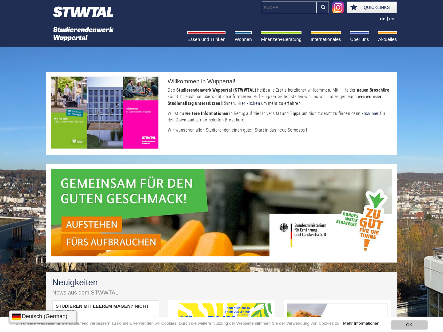 Hochschul-Sozialwerk  Wuppertal (HSW)