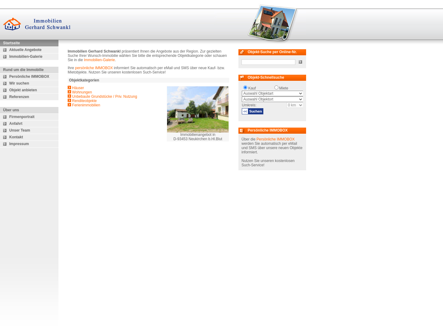 Immobilien Gerhard Schwankl