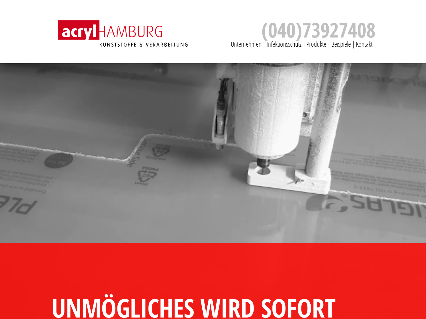 Acryl Hamburg Kunststoffe und Verarbeitung