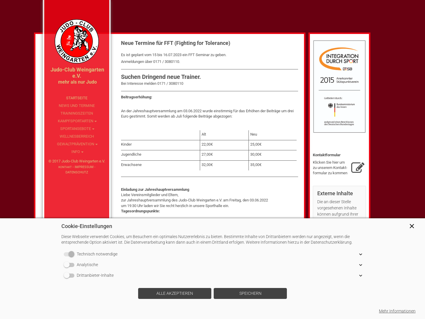 Judo-Club-Weingarten e.V.