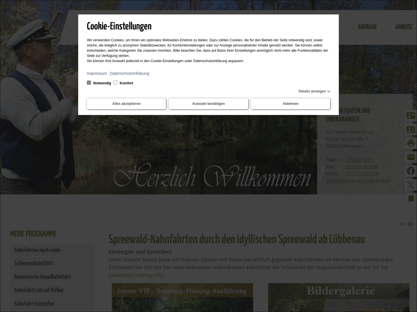 Kahnfahrten Marschner