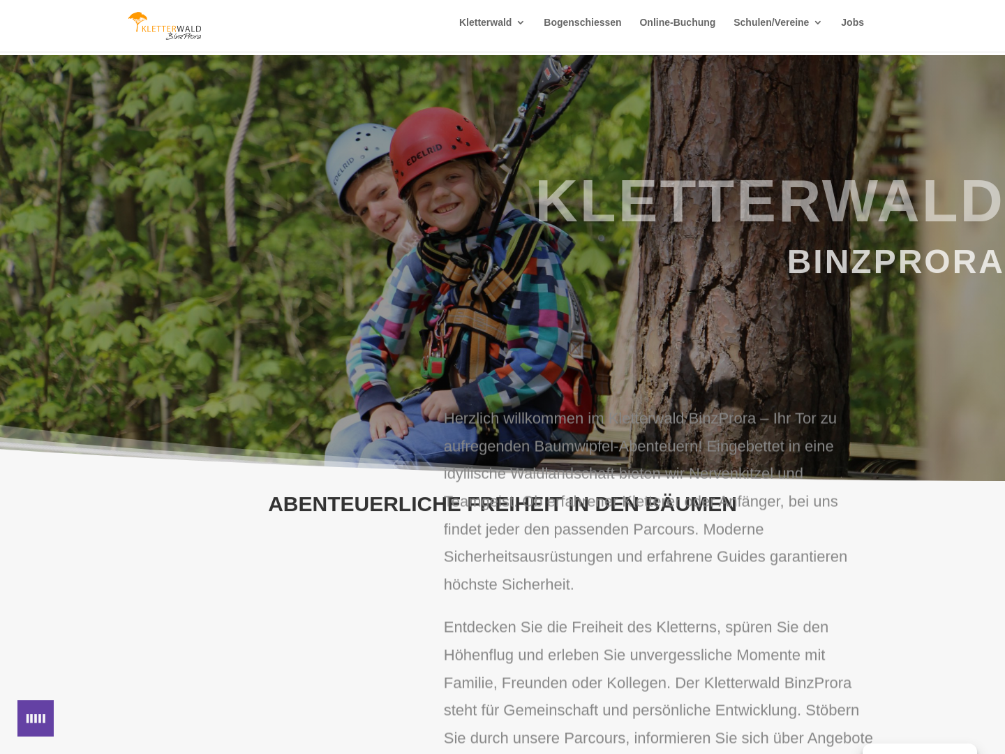 Kletterwald Binz Prora