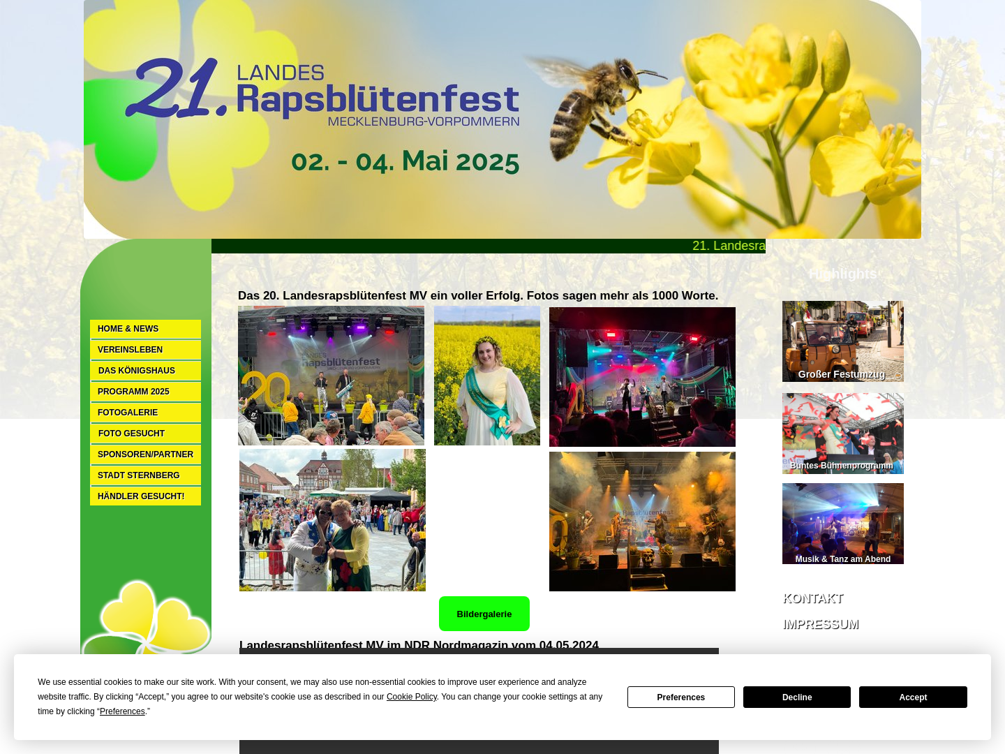 Landesrapsblütenfest
