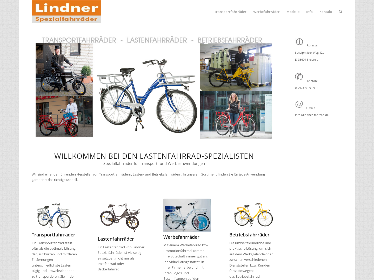 Lindner Spezialfahrräder