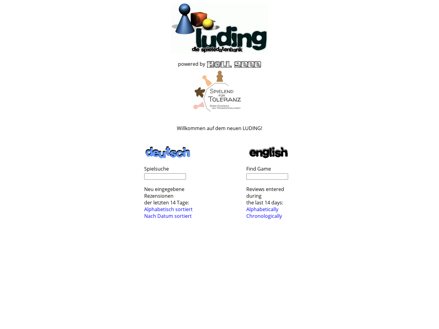 Luding - die Spieledatenbank