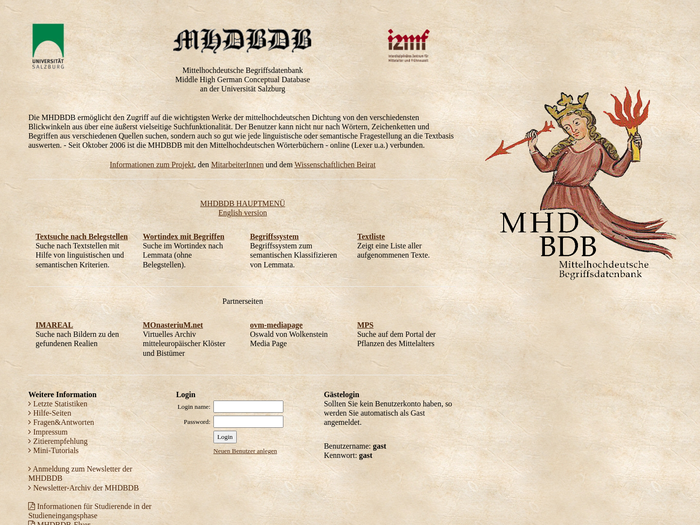 Mittelhochdeutsche Begriffsdatenbank
