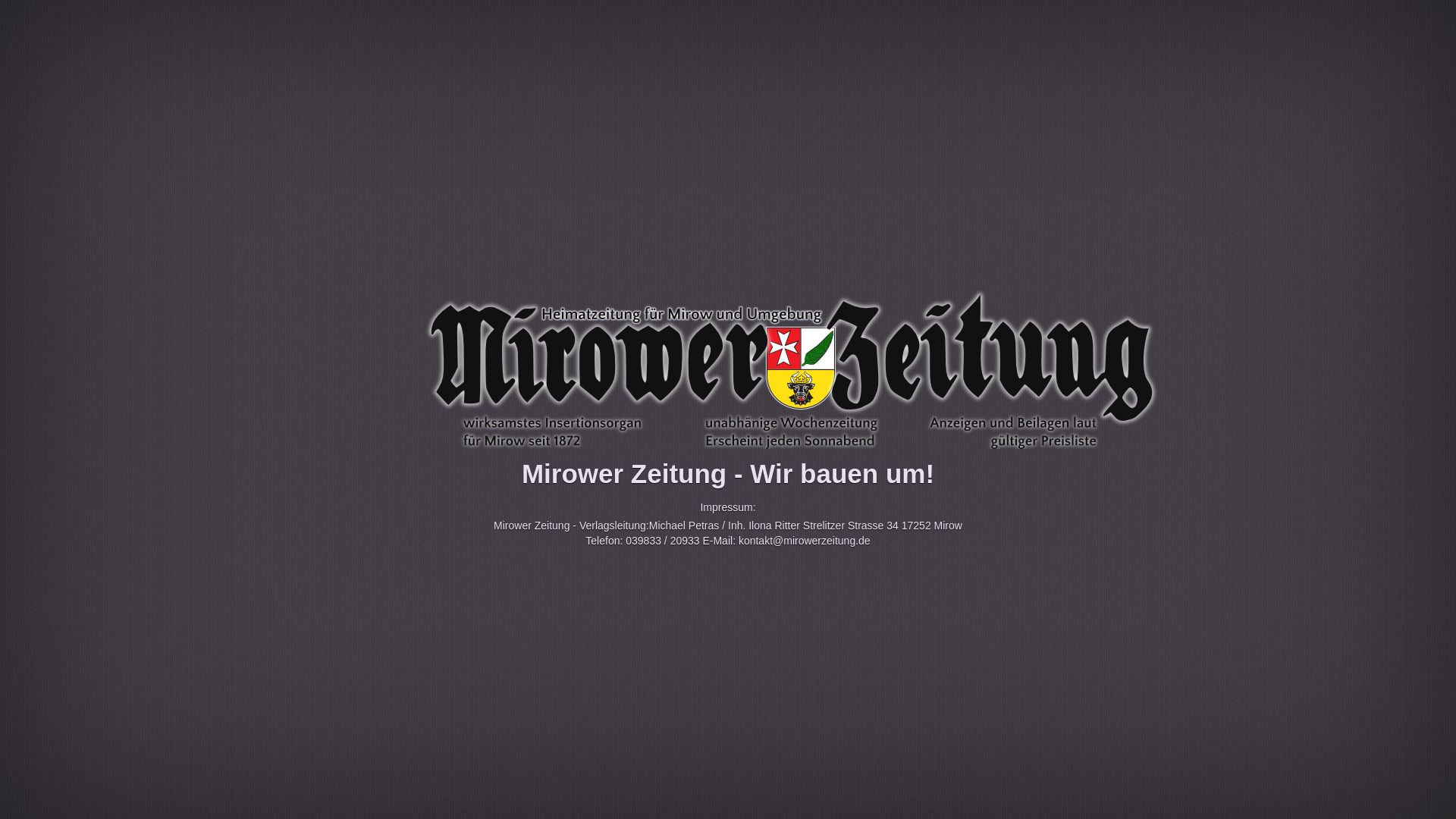 Mirower Zeitung