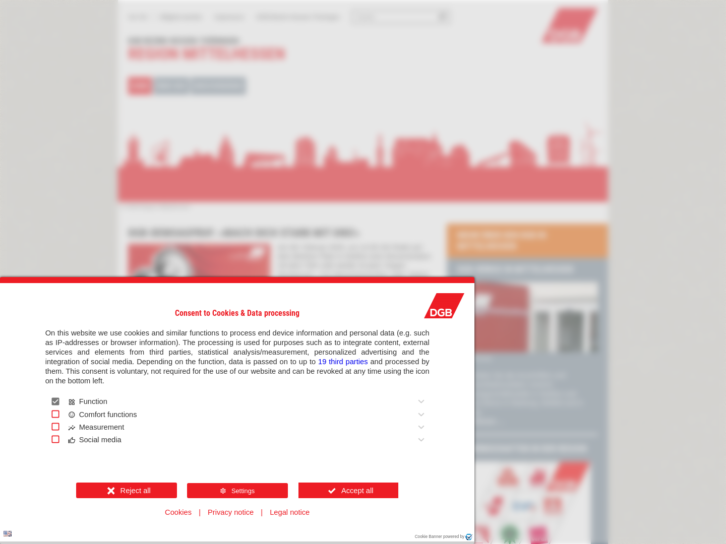 Deutscher Gewerkschaftsbund (DGB) Region Mittelhessen