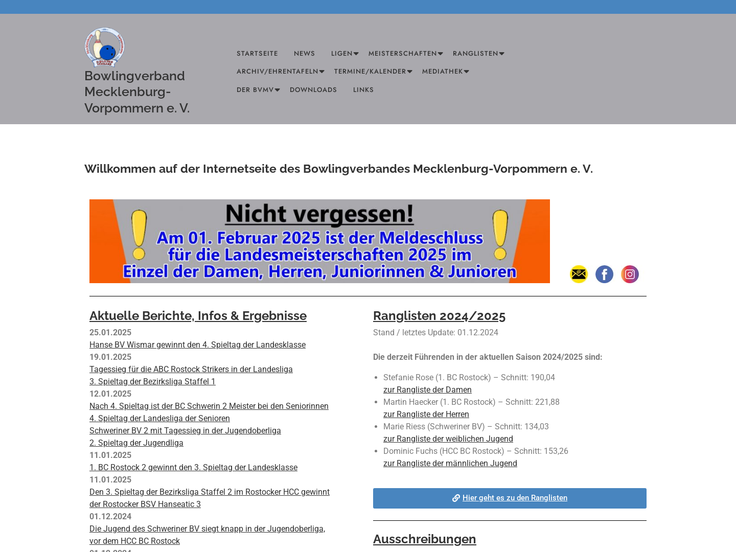 Bowlingverband Mecklenburg-Vorpommern e.V.