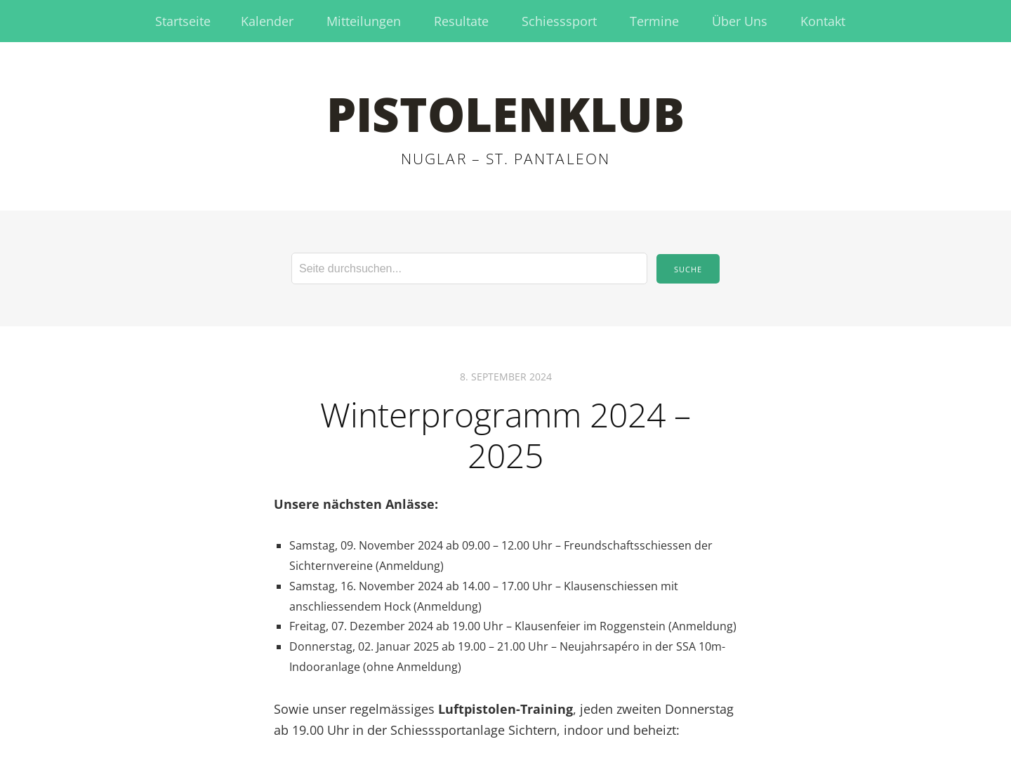 Pistolenklub Nuglar-St. Pantaleon