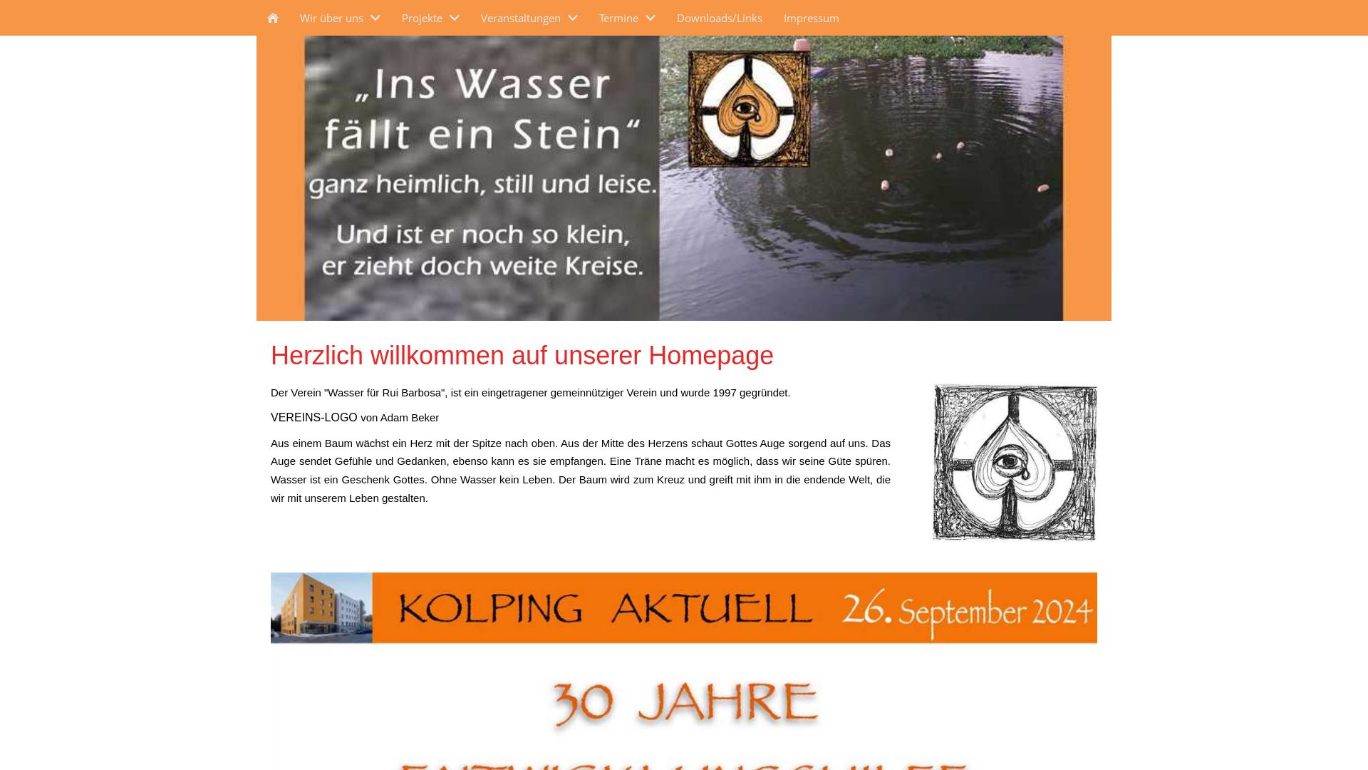 Wasser für Rui Barbosa/Brasilien
