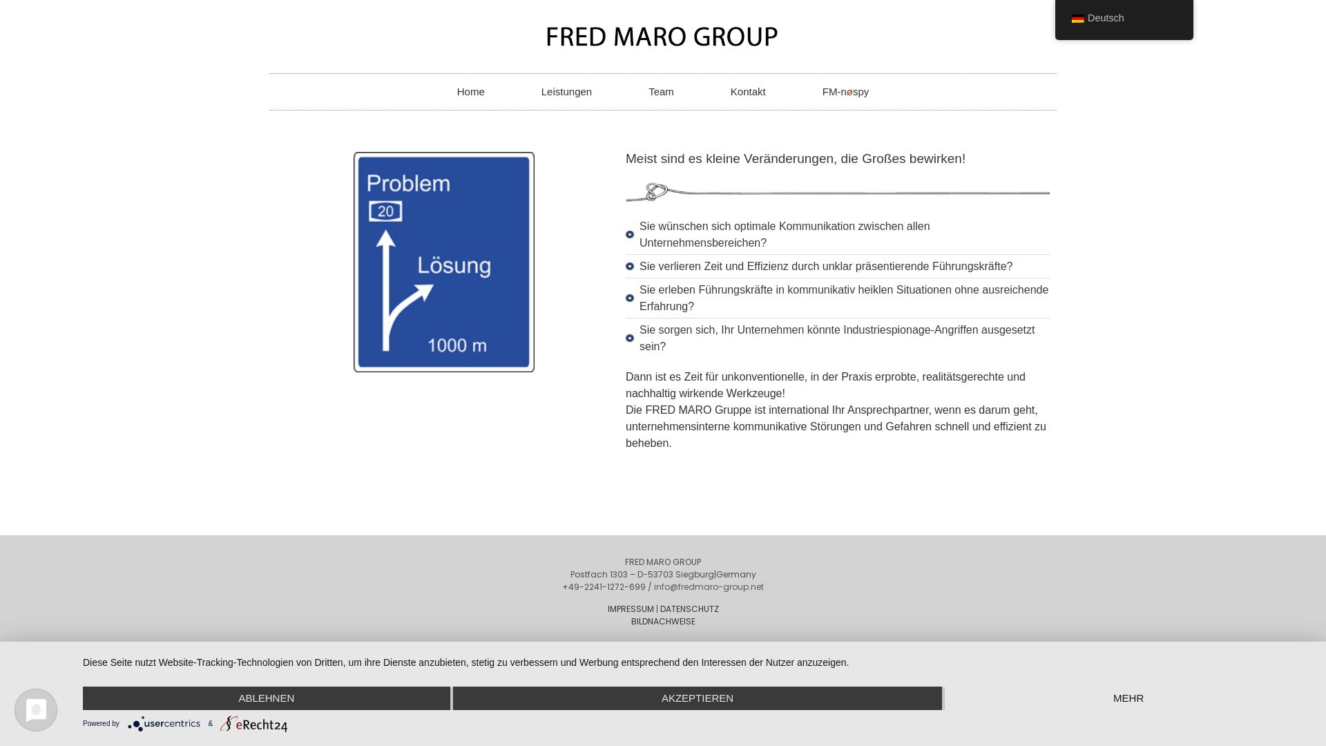 Fred Maro Gruppe - Inh. Fred Maro und Alfred Oppl