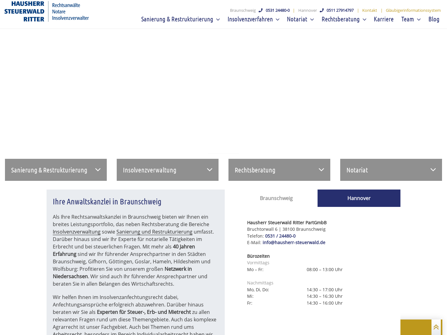 Hausherr Steuerwald - Rechtsanwälte, Insolvenzverwalter und Notar