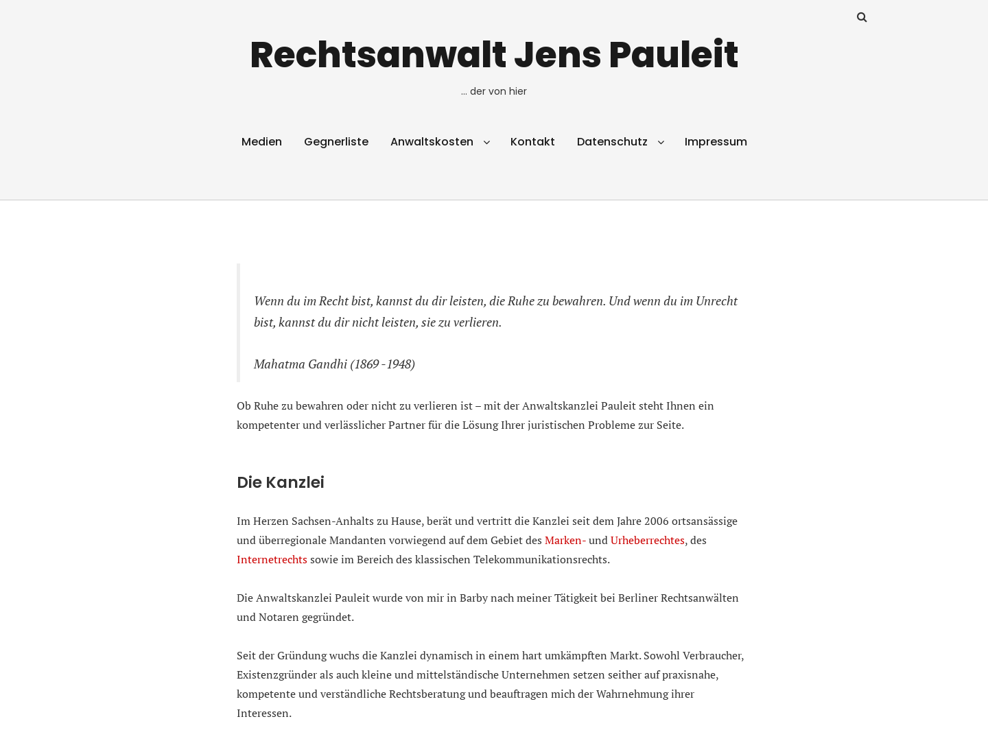 Rechtsanwalt Jens Pauleit