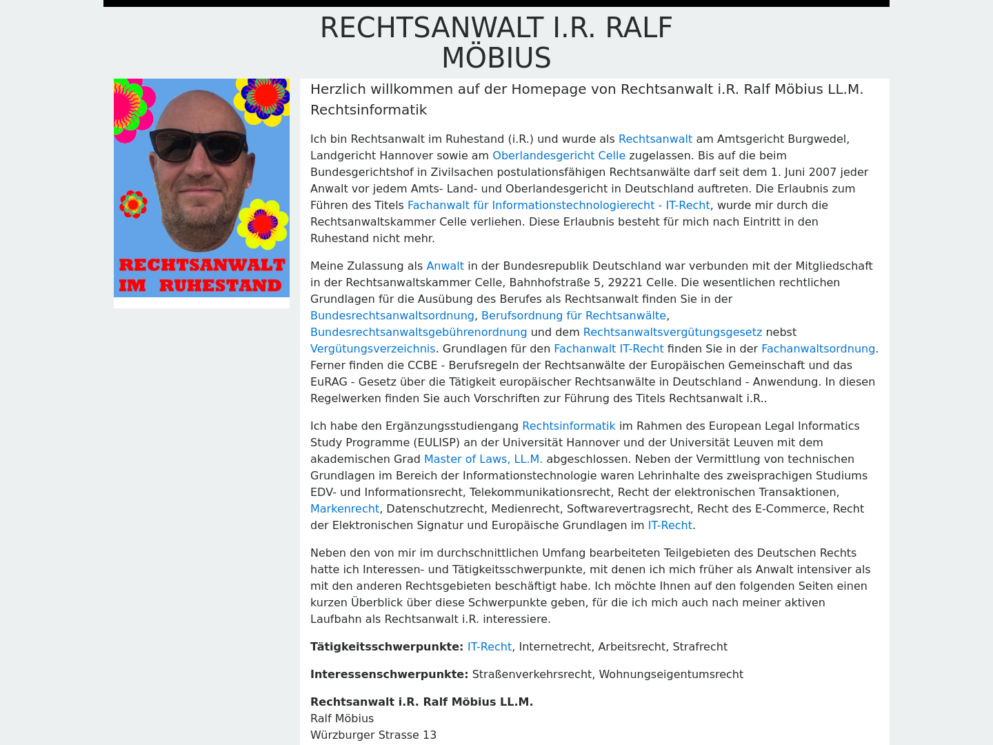 Rechtsanwalt Ralf Möbius