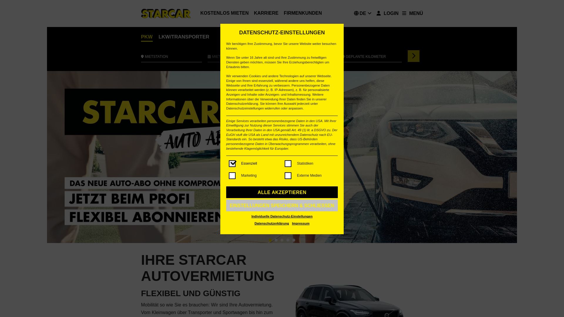 Star Car GmbH Kraftfahrzeugvermietung