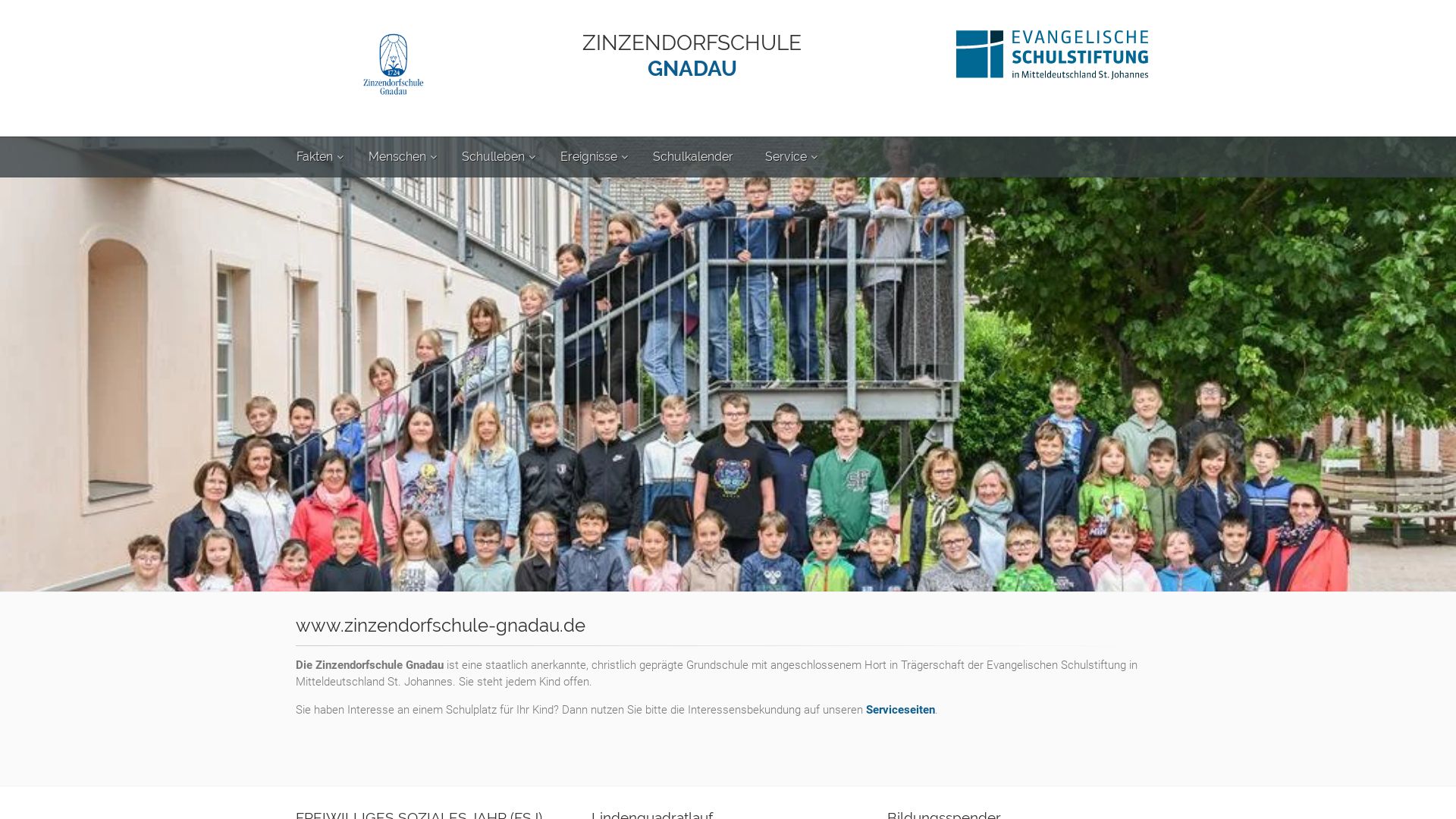 Zinzendorfschule Gnadau - Evangelische Johannes-Schulstiftung