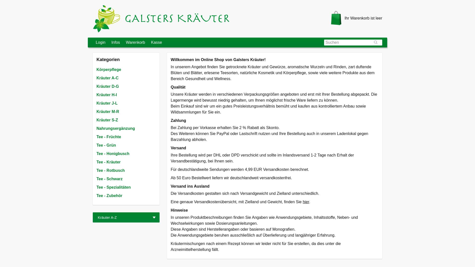 Galsters Kräuter