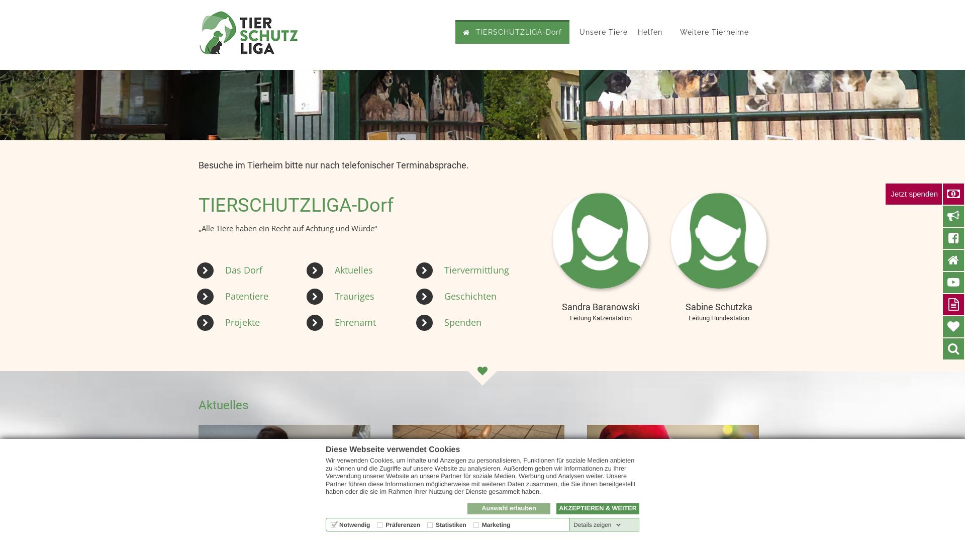 Tierschutzliga-Dorf
