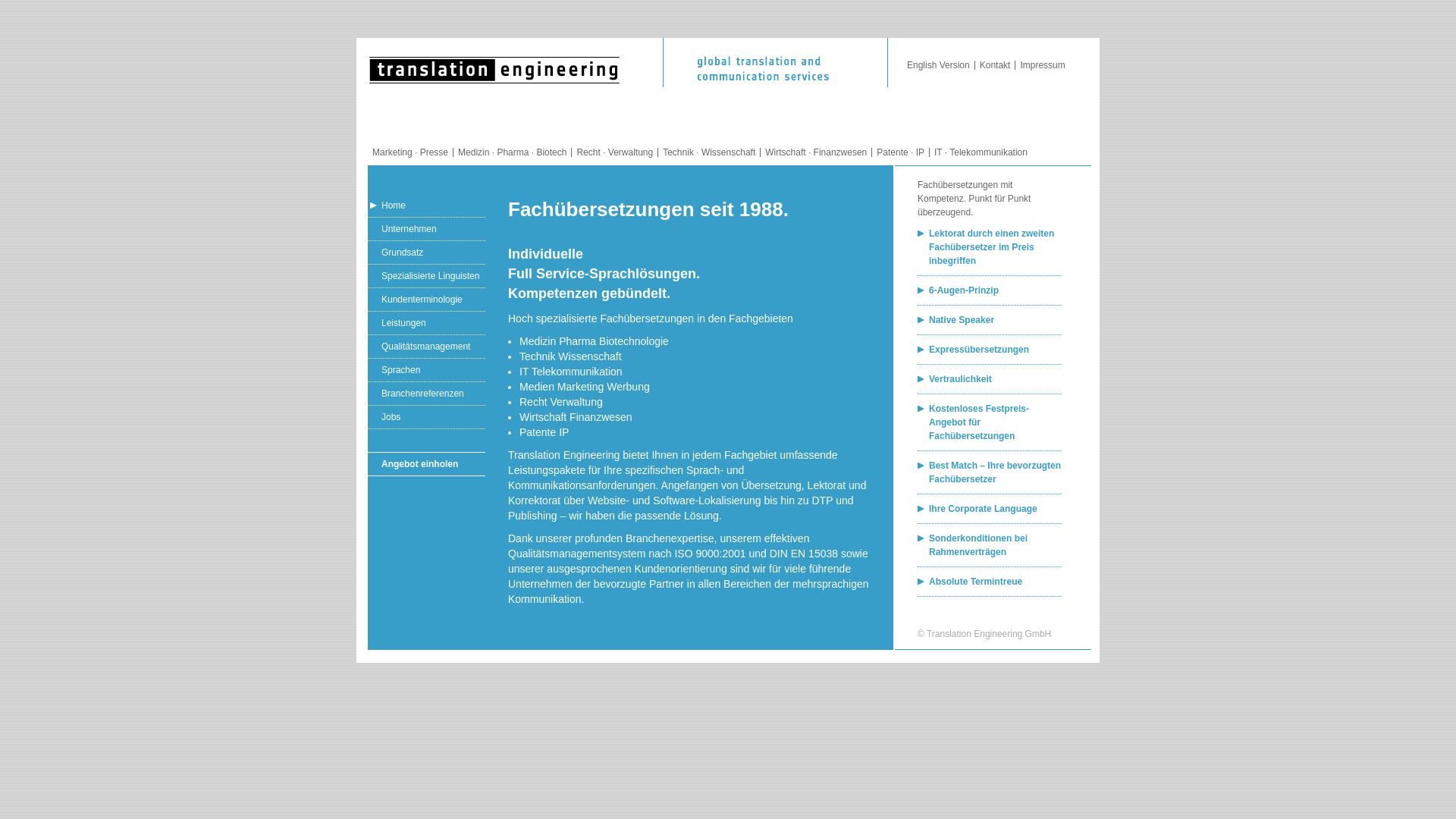 Translation Engineering