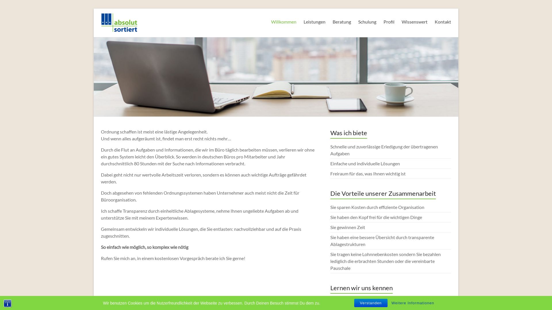 Absolut sortiert - Christine Widmayer