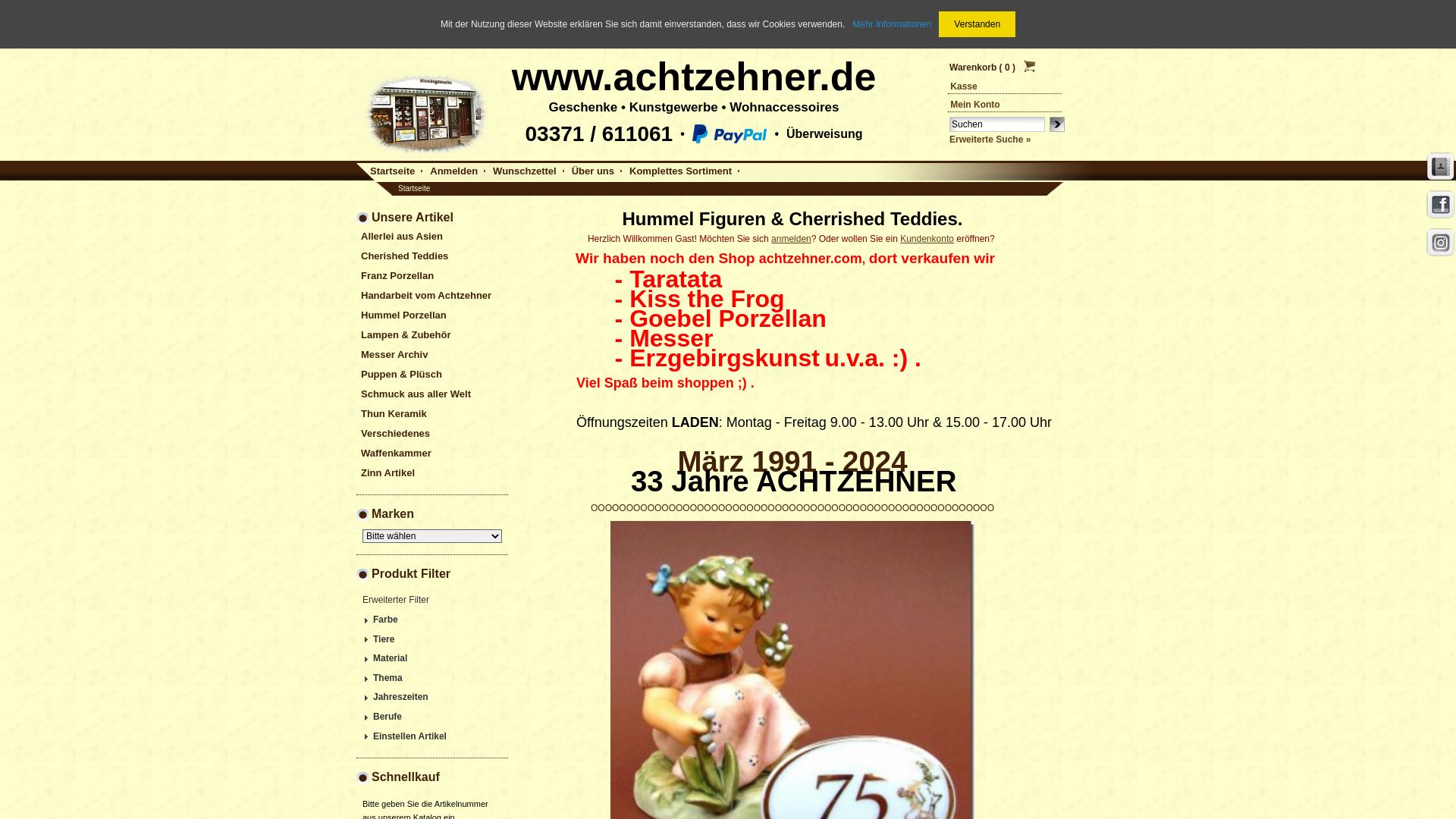 Achtzehner Geschenkeladen