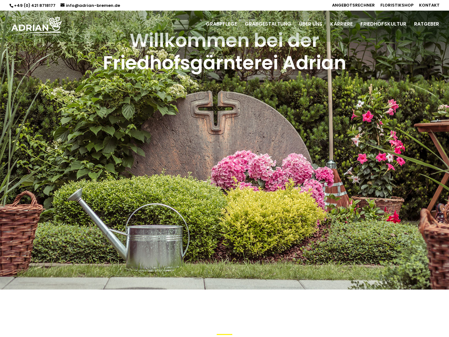 Friedhofsgärtnerei Adrian