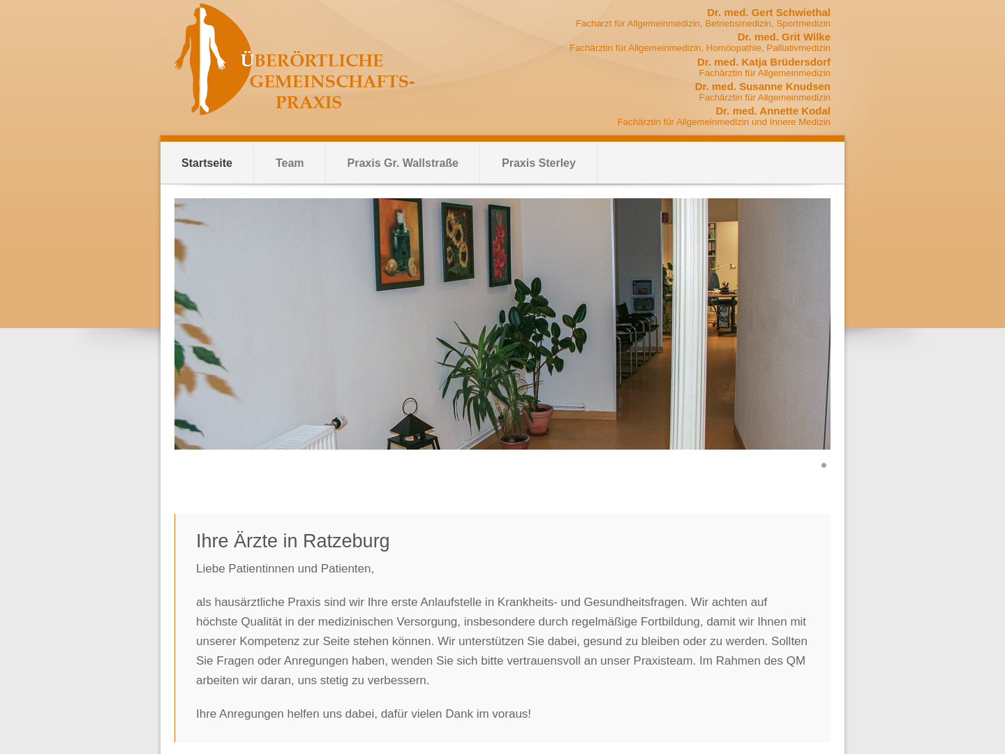 Überörtliche Gemeinschaftspraxis