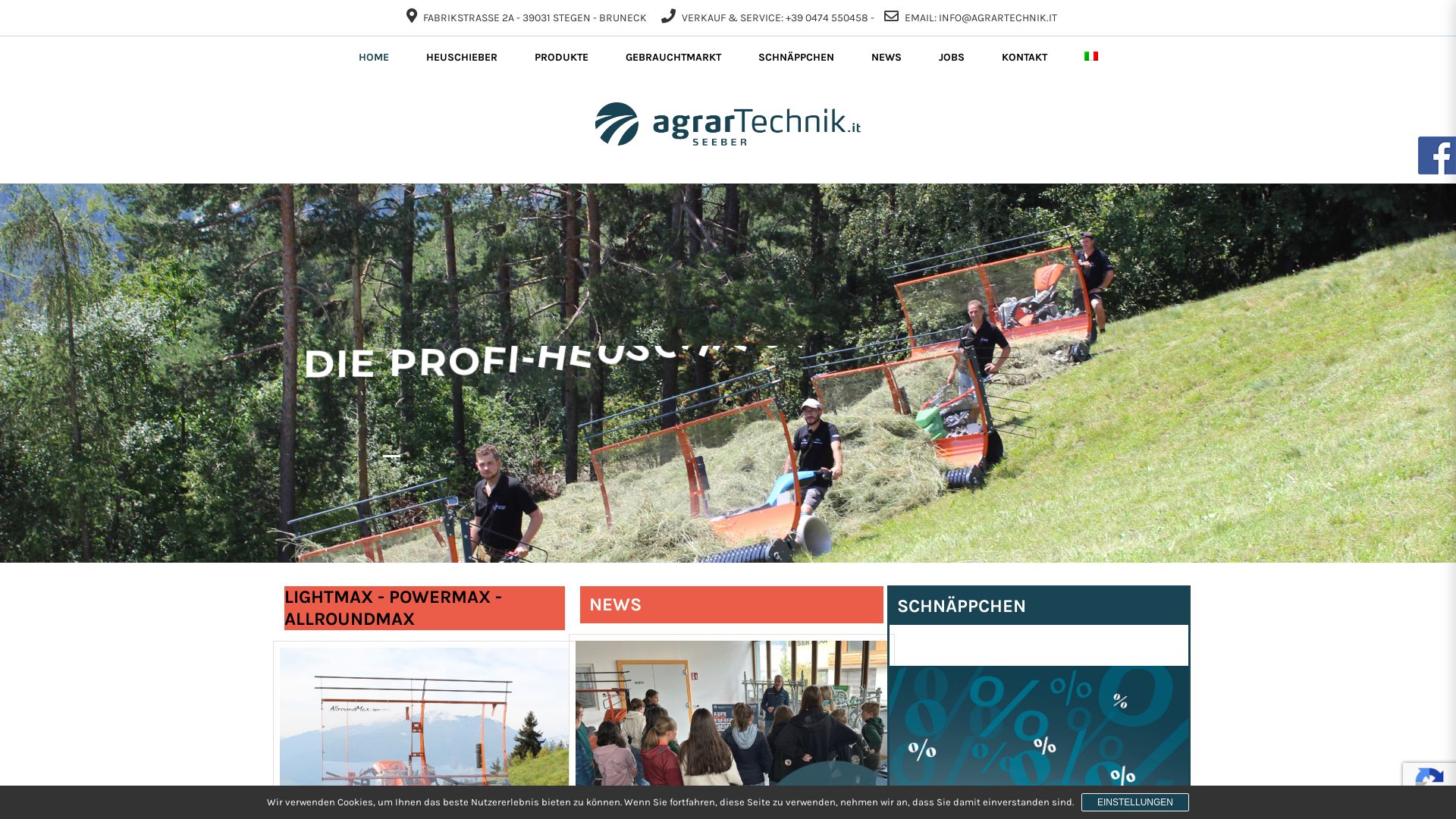 Agrartechnik des Seeber Gottfried