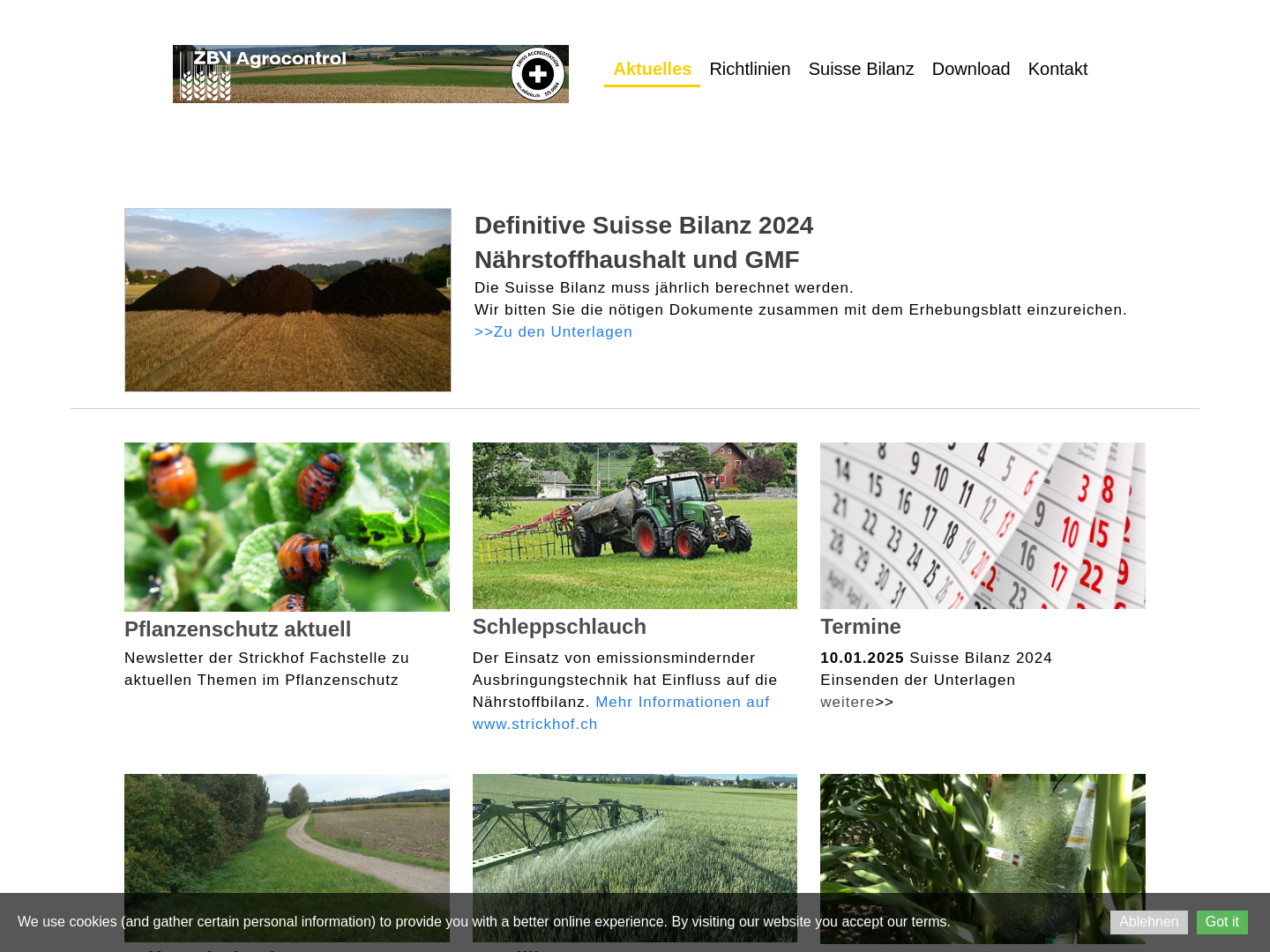Agrocontrol des ZBV