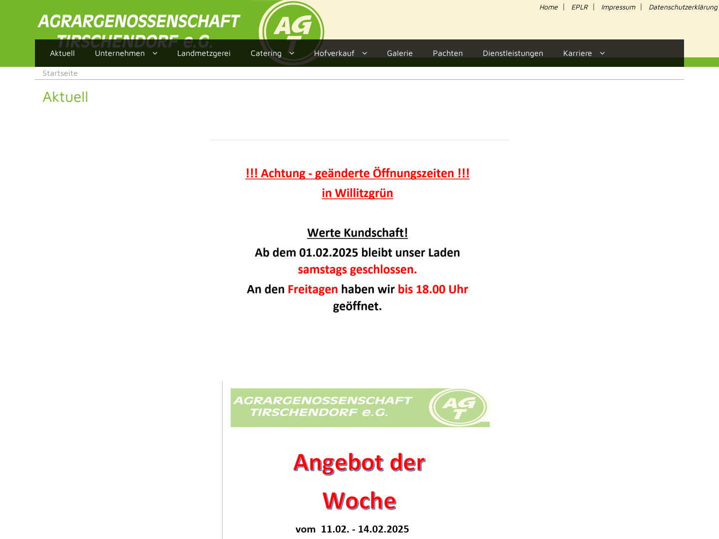 Agrargenossenschaft Tirschendorf eG