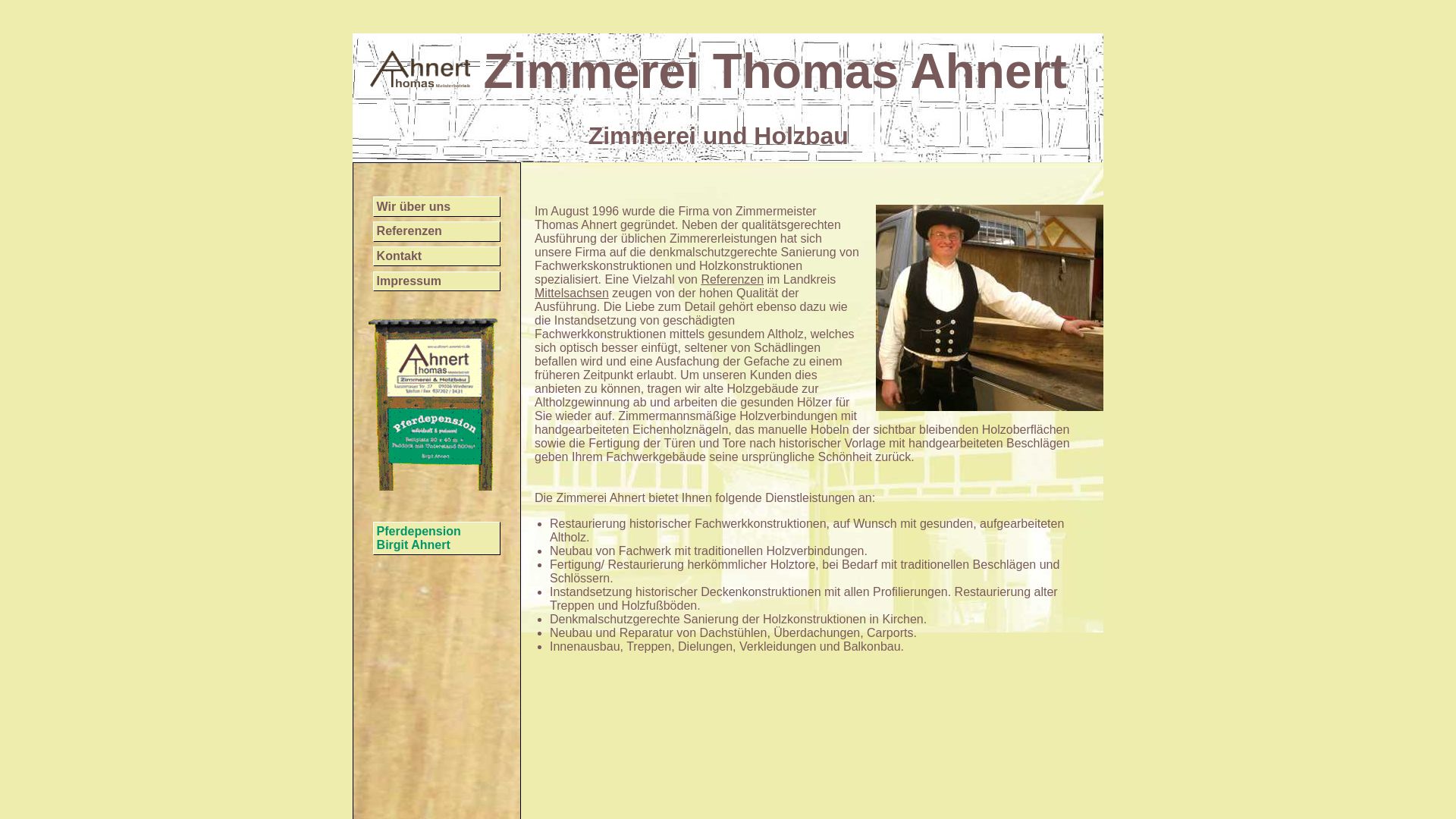 Zimmerei & Holzbau Thomas Ahnert