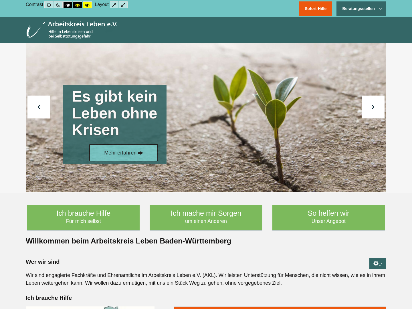 Arbeitskreise Leben in Baden Württemberg