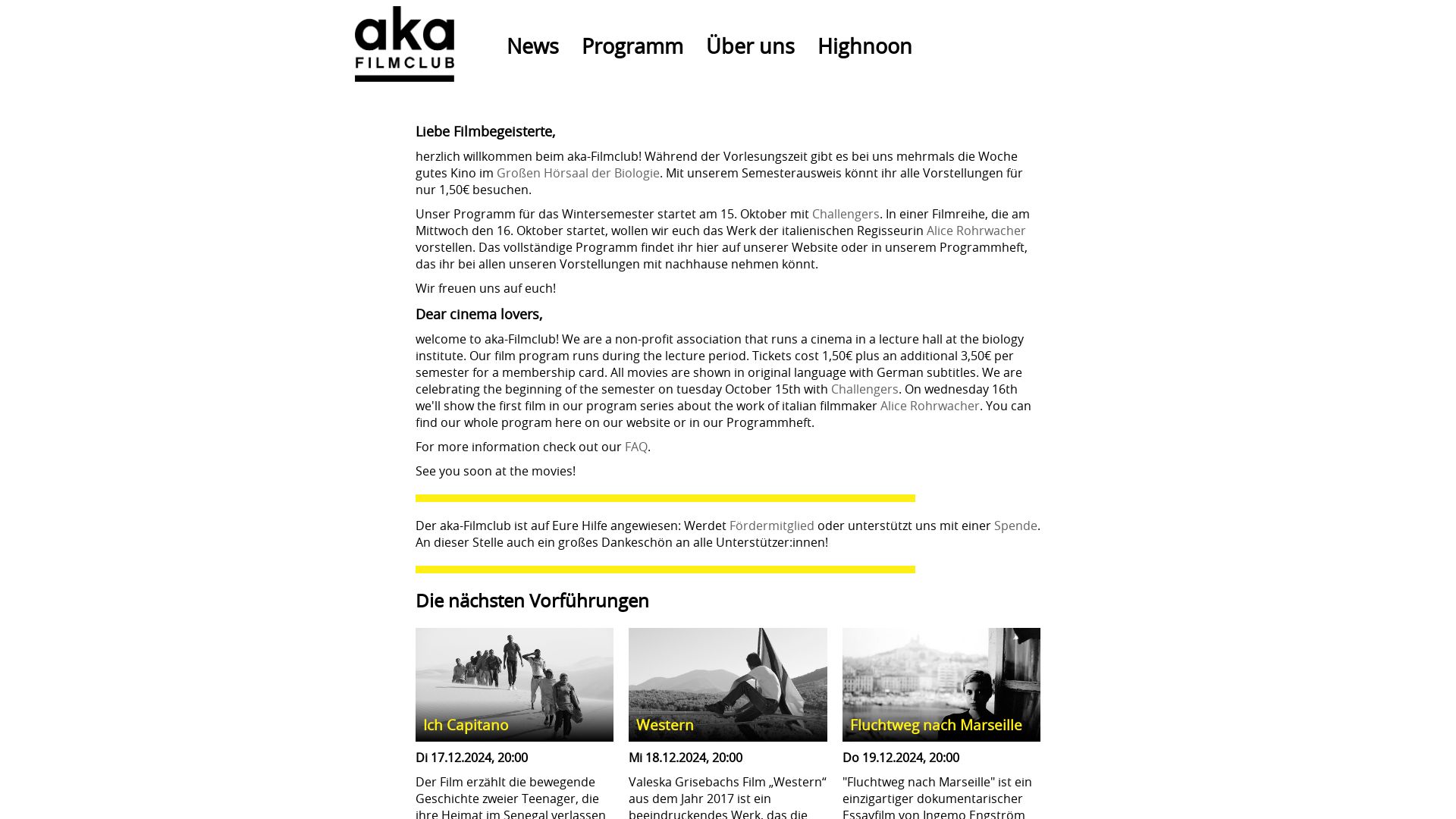 Akademischer Filmklub Freiburg - Jim Jarmusch