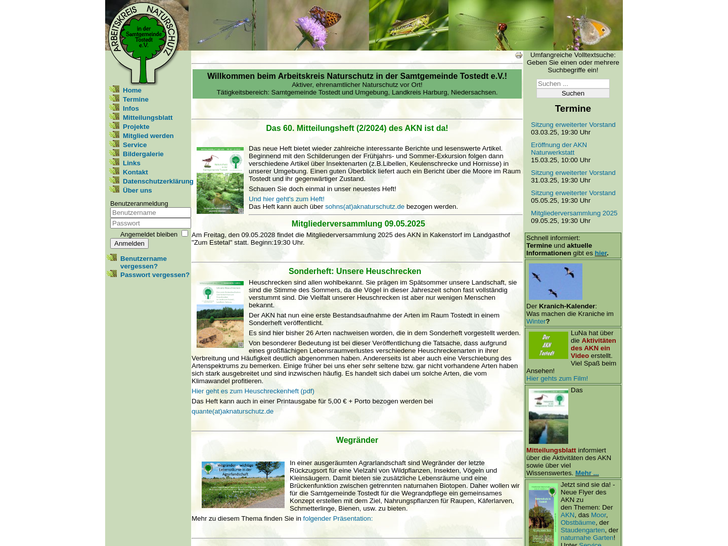 Arbeitskreis Naturschutz in der SG Tostedt e.V.