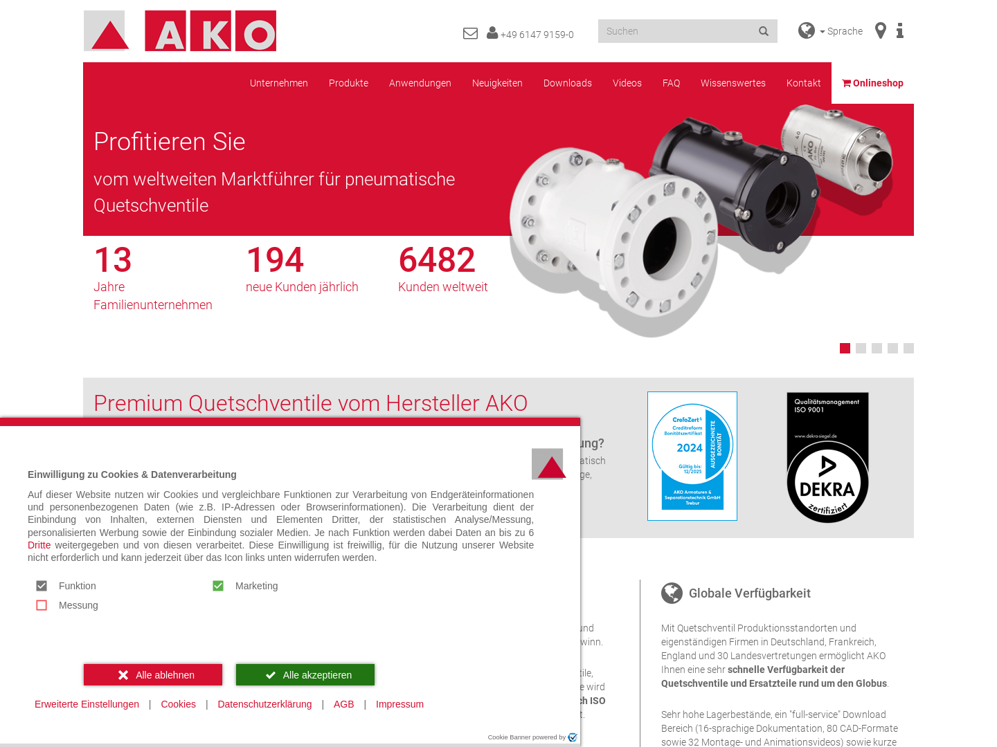 AKO Armaturen & Separations GmbH