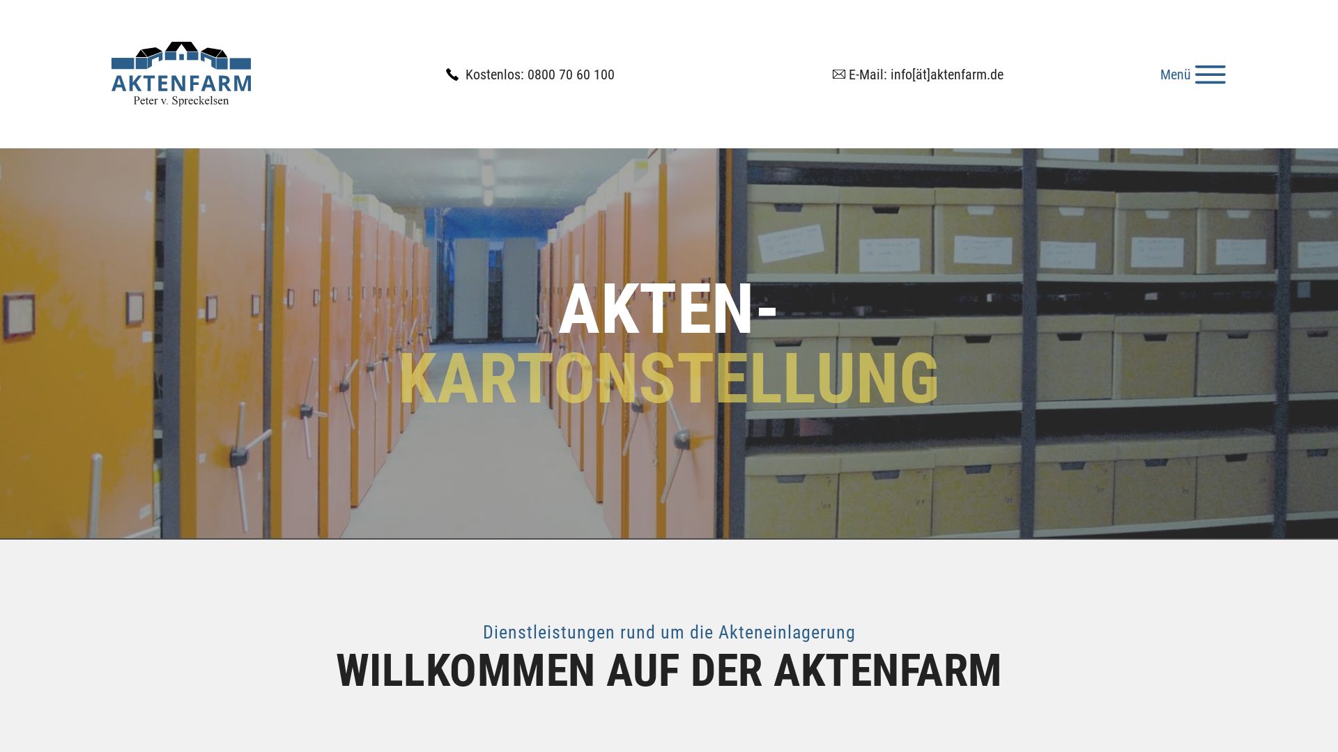 Aktenfarm - Peter v. Spreckelsen