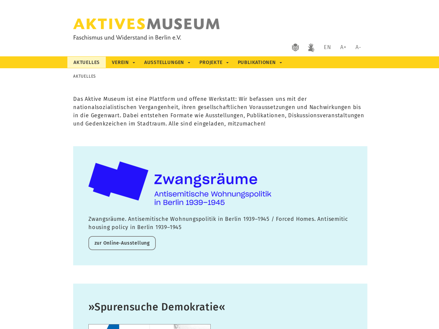 Berlin - Verein Aktives Museum