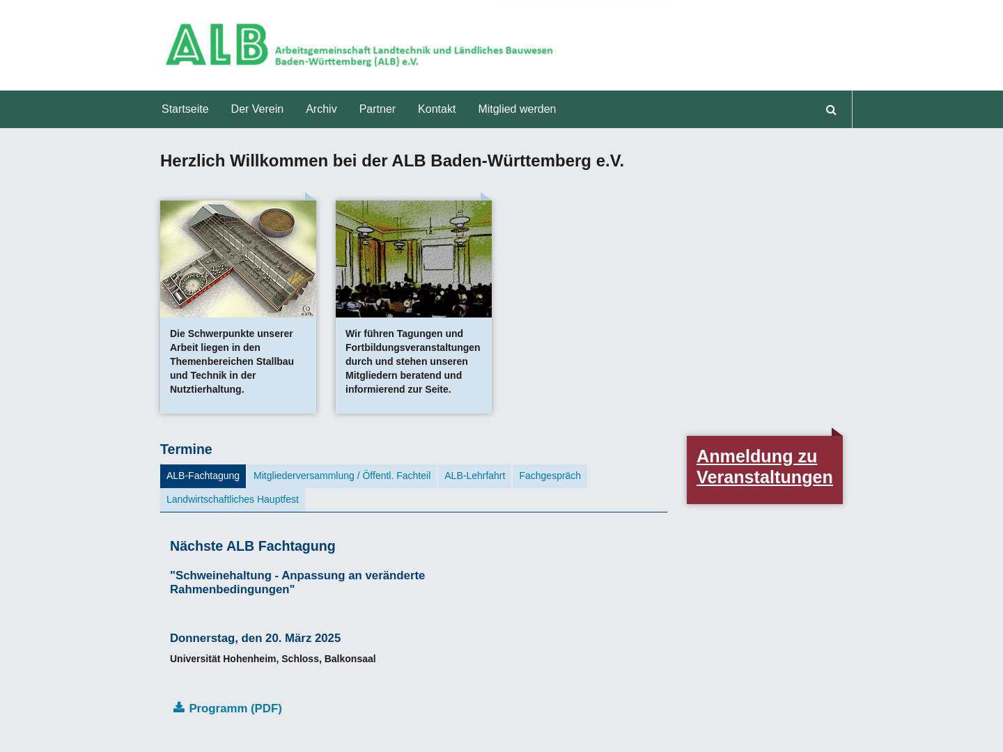 Arbeitsgemeinschaft Landtechnik und Ländliches Bauwesen e.V.