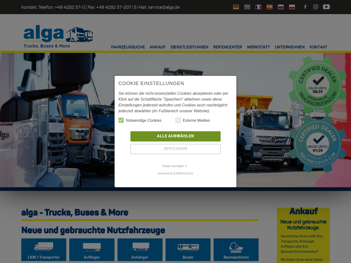 Alga Nutzfahrzeug- und Baumaschinen GmbH & Co. KG