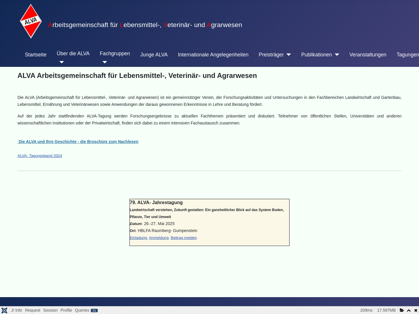 Arbeitsgemeinschaft für Lebensmittel,- Veterinär- und Agrarwesen