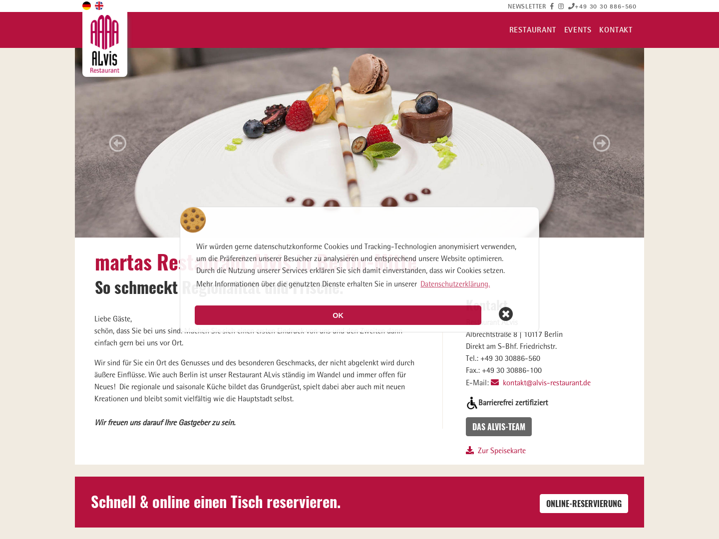Alvis Restaurant - Albrechtshof Hotel-Betriebs-GmbH