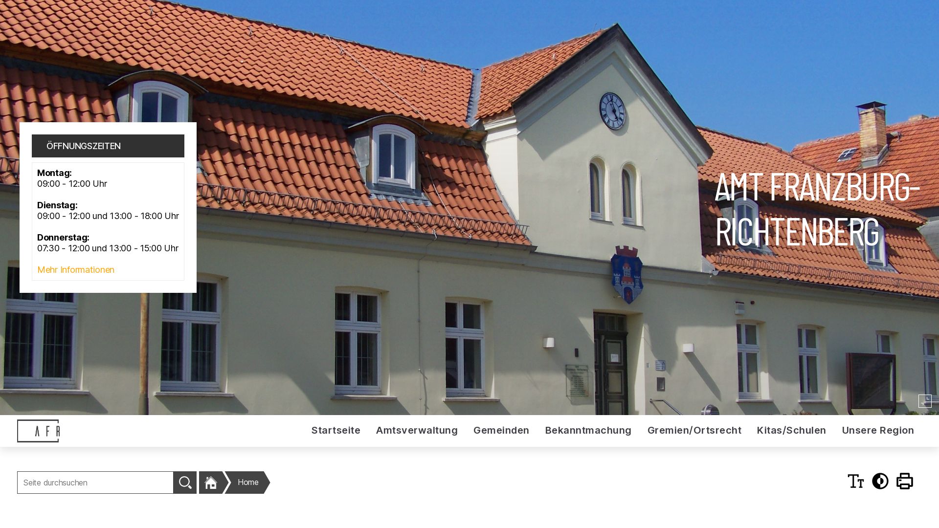 Amt Franzburg - Richtenberg