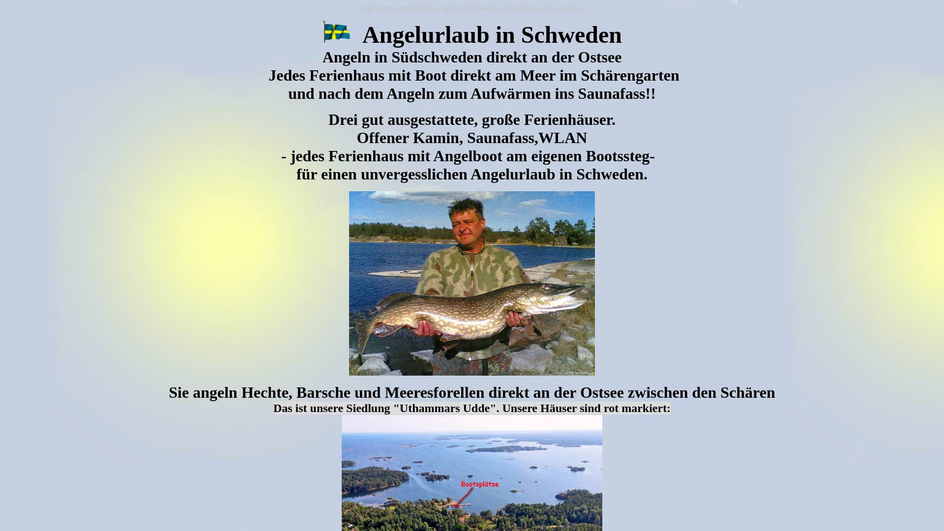 Ferienhäuser Äppleträd, Törnrosa und Bergtroll