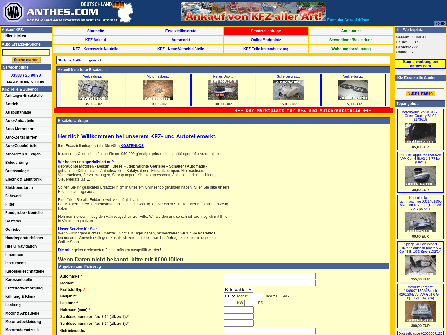 Autoverwertung Werner Anthes