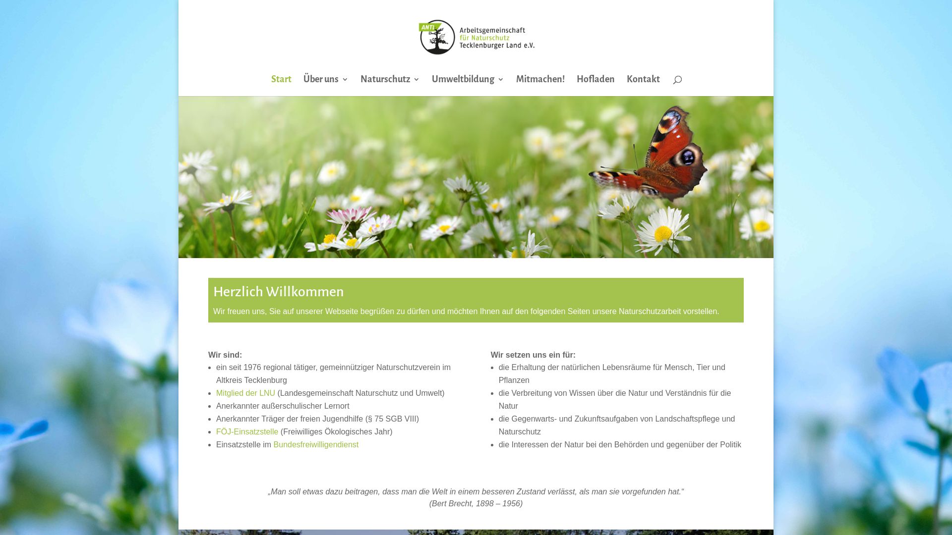 Arbeitsgemeinschaft für Naturschutz Tecklenburger Land e.V. (ANTL)