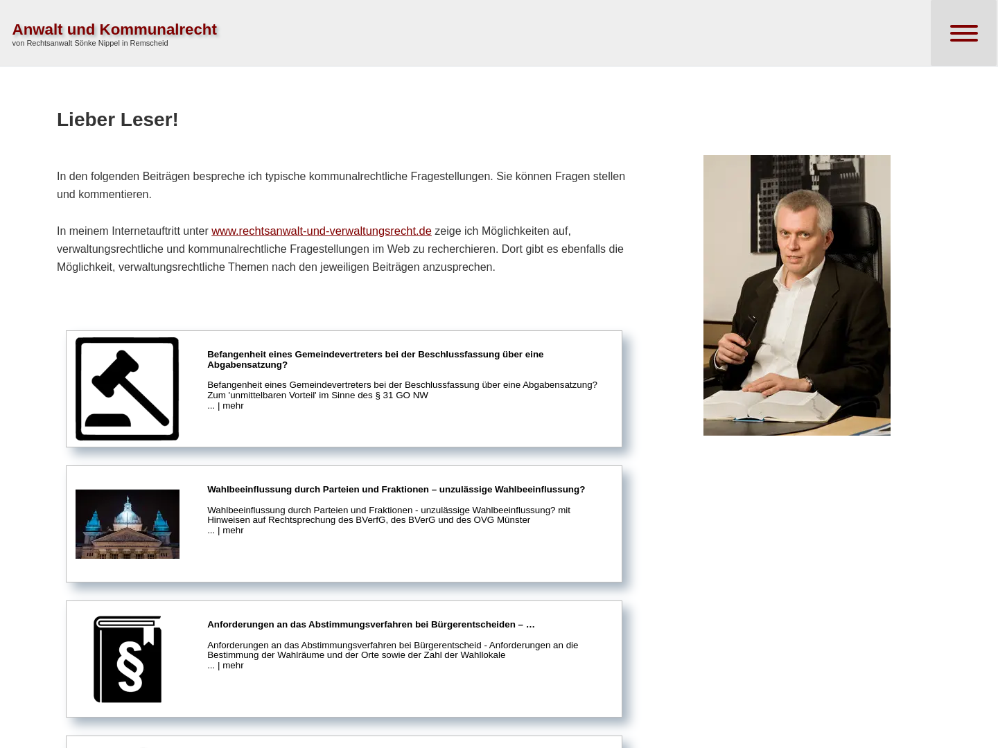 Forum Kommunalrecht